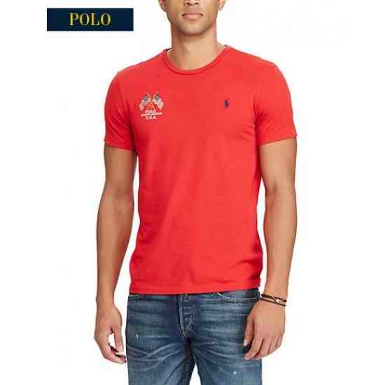 Polo Round Neck Men T Shirt 073